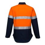 Hi-Vis Womens Contrast Shirt L/S (ML108)