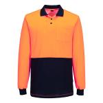 Hi Vis Cotton Comfort Polo LS (MP414)