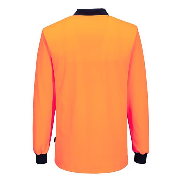 Hi Vis Cotton Comfort Polo LS (MP414)