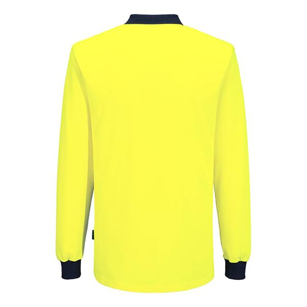 Hi Vis Cotton Comfort Polo LS (MP414)